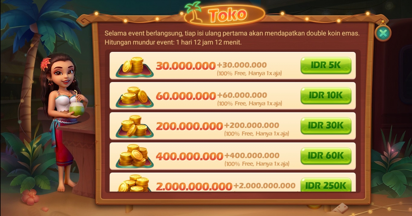 Cara Membeli Koin di Game Higgs Domino - Mediakoms