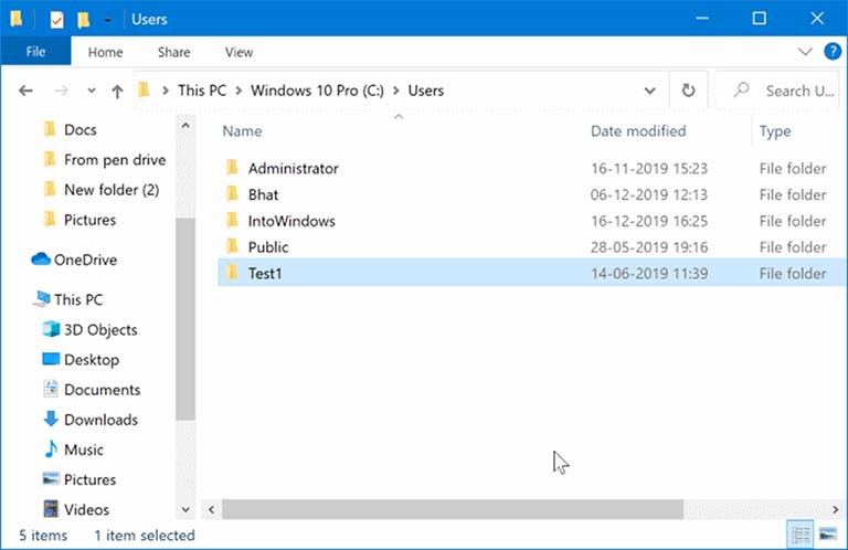 Cara Mengganti Nama User Folder Di File Explorer Windows 10 - Fajrinfo