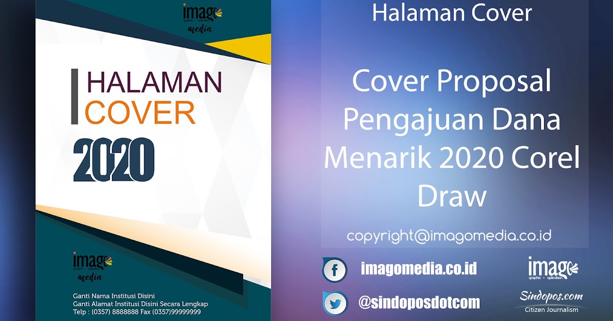 Cover Proposal Pengajuan Dana Menarik 2020 Corel Draw Imago Media Home Of Creativity Cover Proposal Pengajuan Dana Menarik 2020 Corel Draw Imago Media Home Of Creativity
