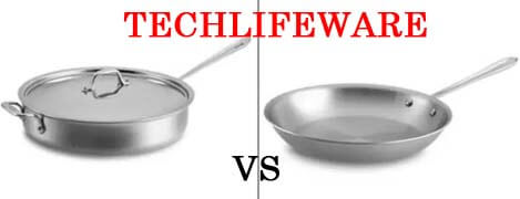 What's the difference between a saute pan vs skillet What's the difference between a saute pan vs skillet