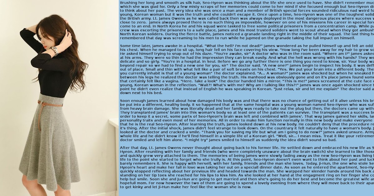 Mind Alteration TG Captions Bodysuit