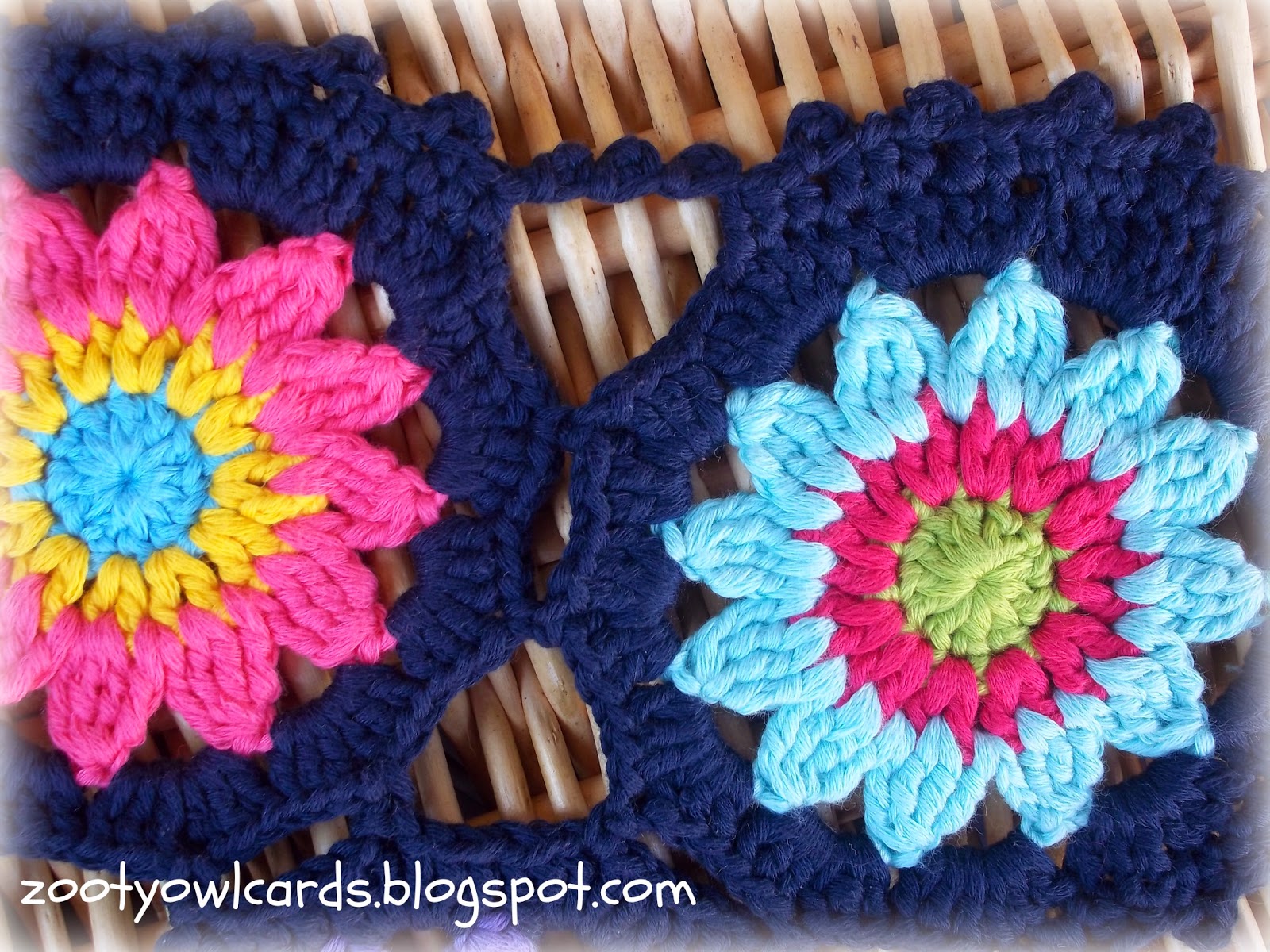 Zooty Owl's Crafty Blog crochet motifs