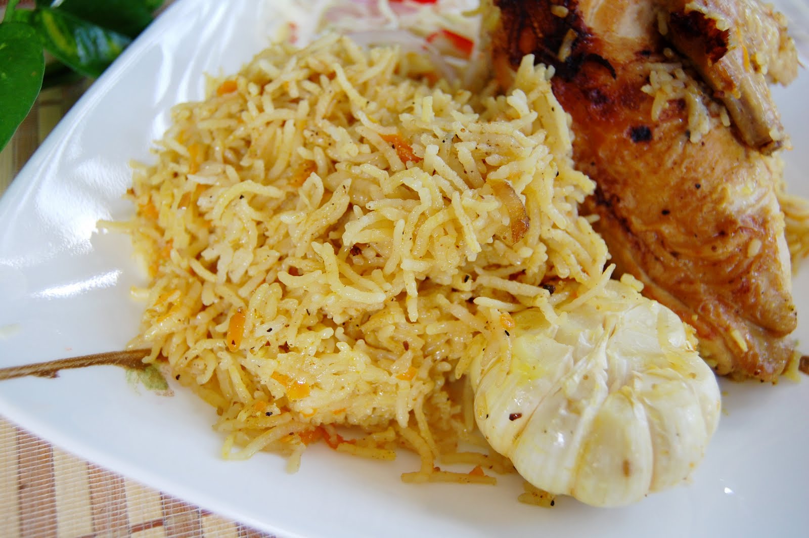 The Cat, The Rabbit & The Hedgehog Uzbek Chicken Plov Pilaf