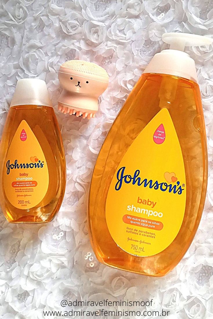 Tamirys Barros Beauty Benefícios do Shampoo Johnson's Baby para pele