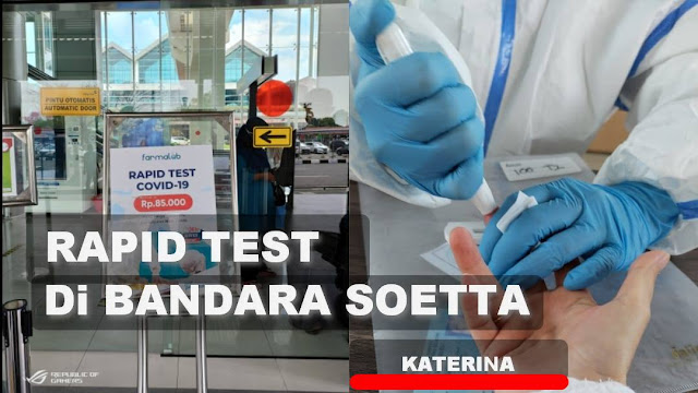 rapid test di bandara