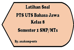 Soal Pts Uts Bahasa Jawa Kelas 8 Semester 1 Smp Mts Anak Smp Mts