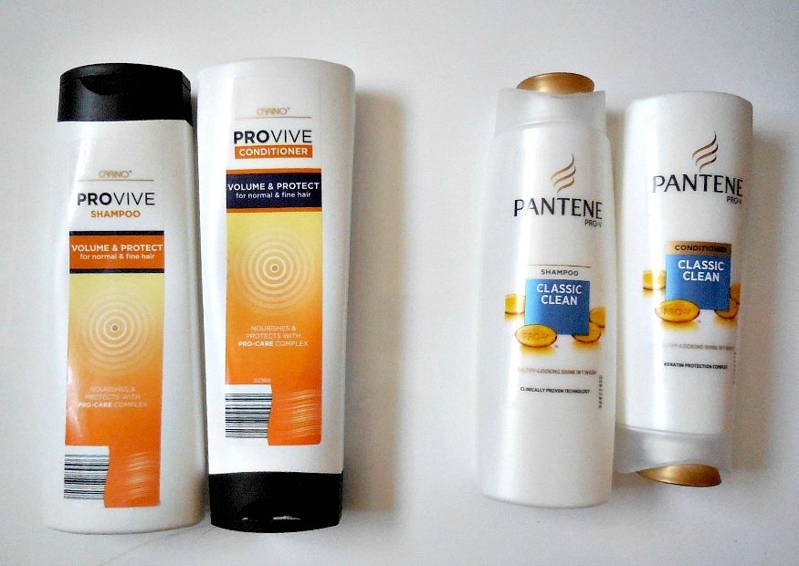 The Lipstick Drawer A 75p Shampoo and Conditioner? Aldi's Provive Vs