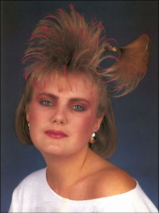 Groovy History - '80s hairstyles- Aqua Net Hairspray was mandatory! 💨