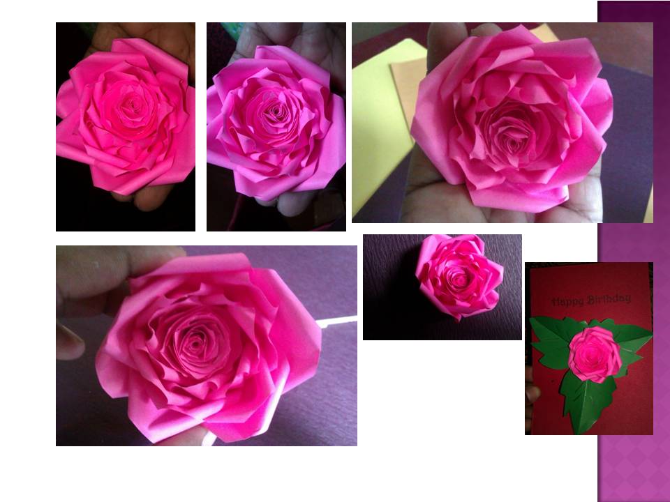 Piyumi paper quilling paper quilling How to make a roseStep by step