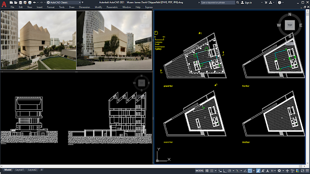 Museo Jumex / David Chipperfield [DWG, PDF, JPG]