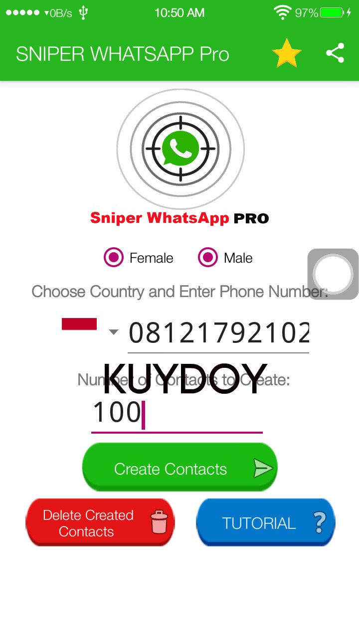 Download Sniper Whatsapp Pro Enak