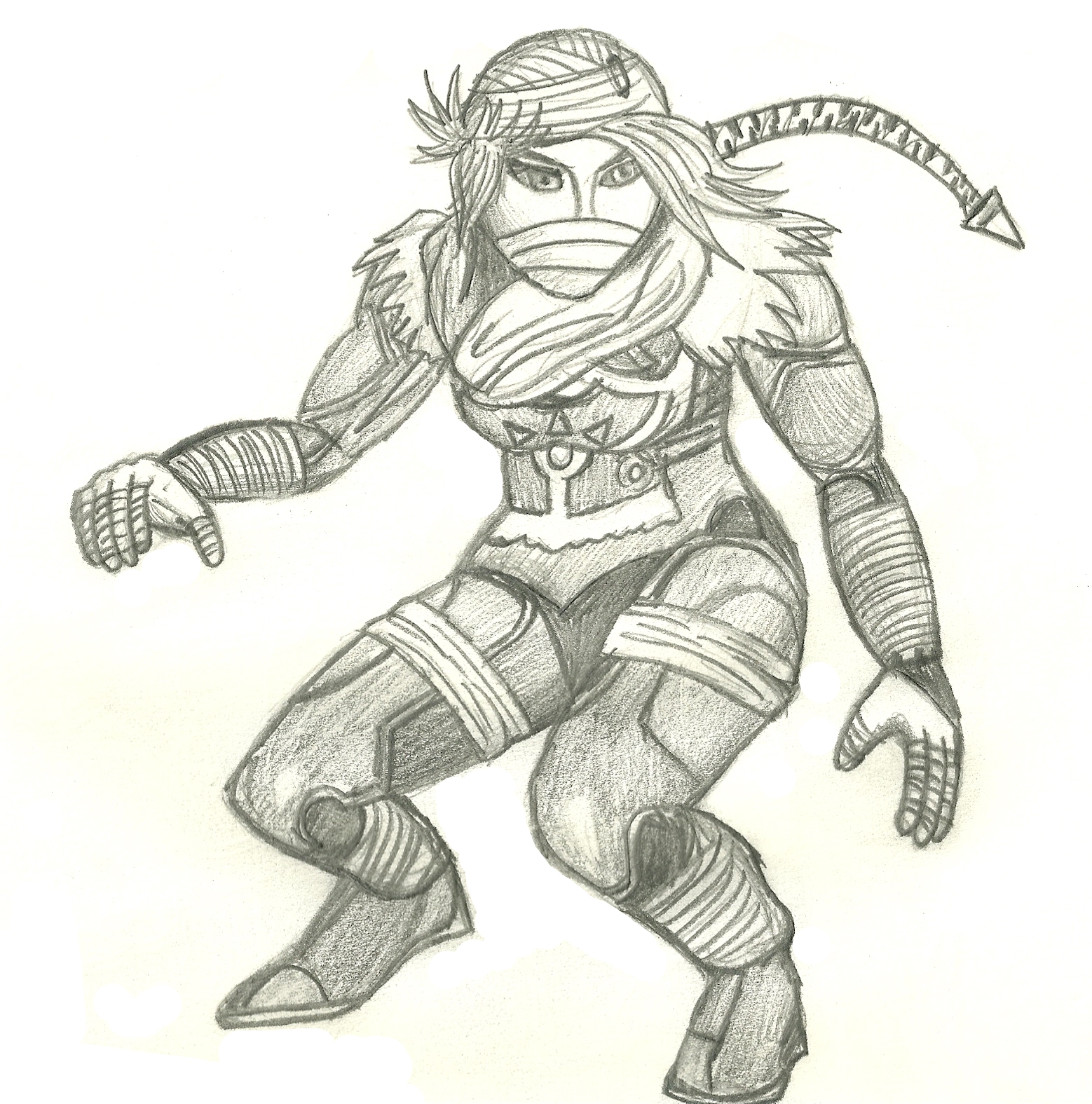 The Mighty Rohrer: Sketch of the day: The Legend of Zelda - Sheik