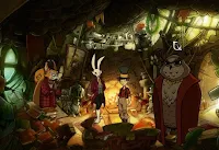 The Night of the Rabbit, Mousewood, scene