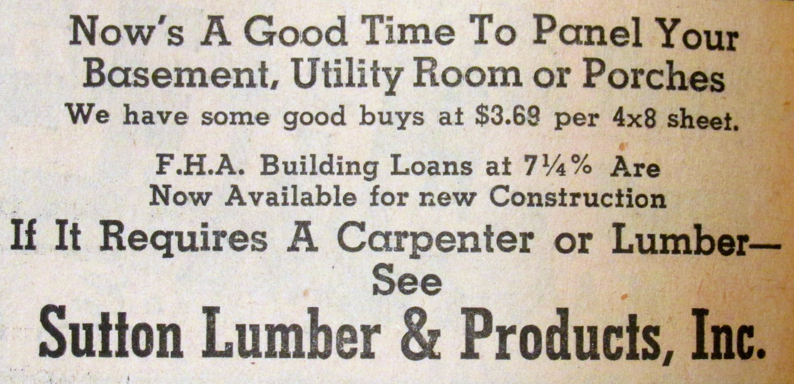 Sutton Nebraska Museum 1970 Sutton Businesses
