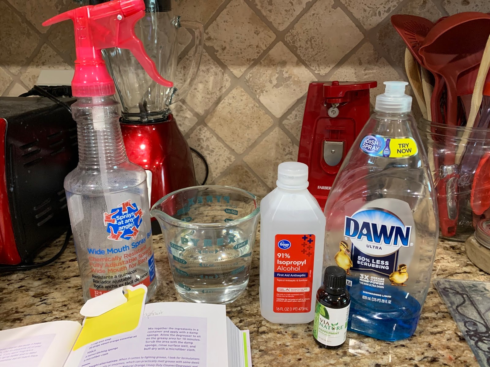 Feeding the Chaos DIY All Purpose Cleaning Spray