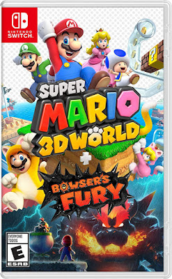 Super Mario 3D World Bowsers Fury Game Cover Nintendo Switch