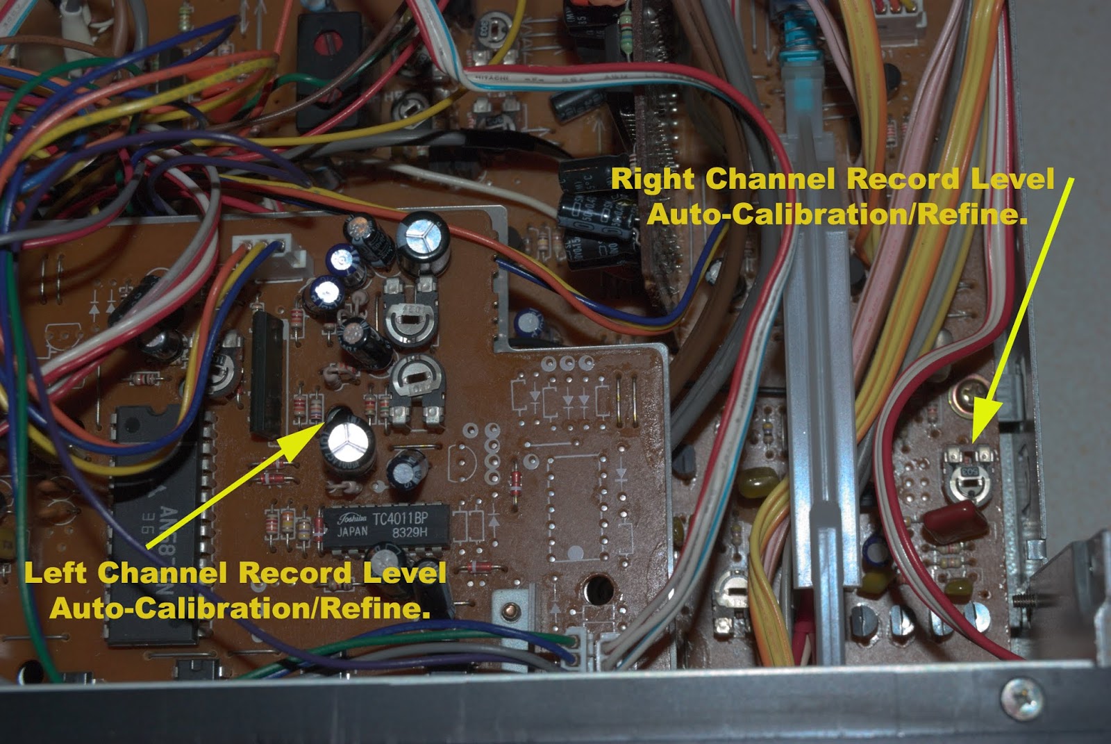 Electronics Cassette Decks, Tuners, Amps, Repairs, Failures. AIWA ADF770