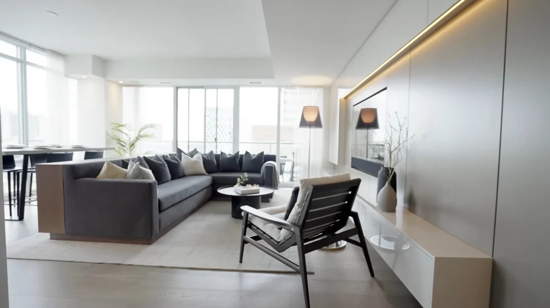 27 Interior Design Photos vs. 1 Bedford Rd #808, Toronto, ON Luxury Condo Tour