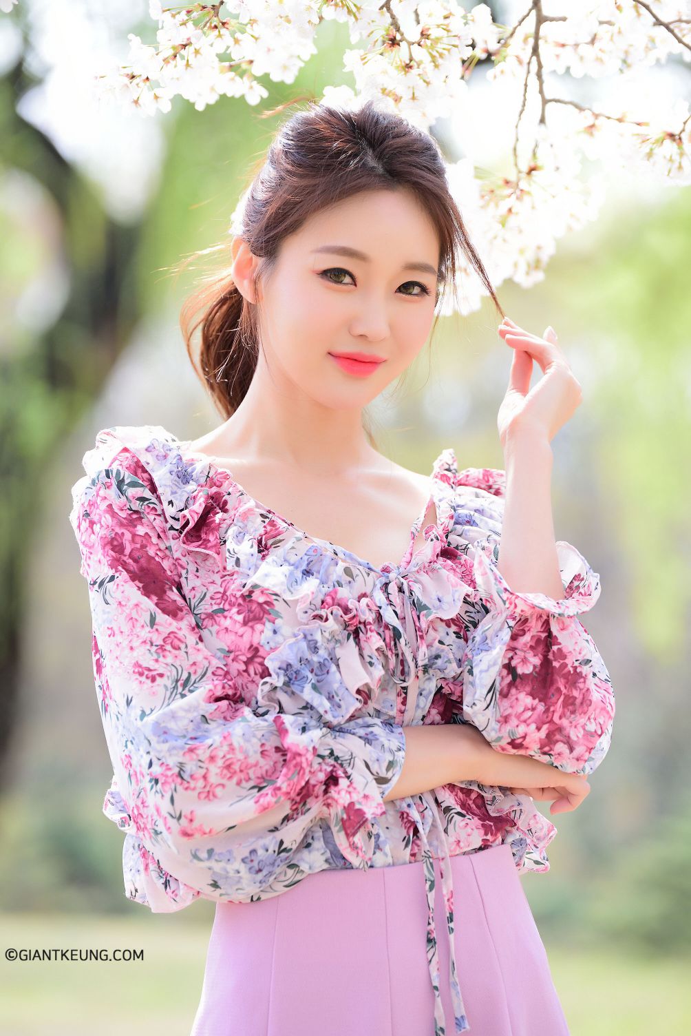 Jin Yu Ri (진유리) - Casual Outdoor 3 set Collection - 191231 #2