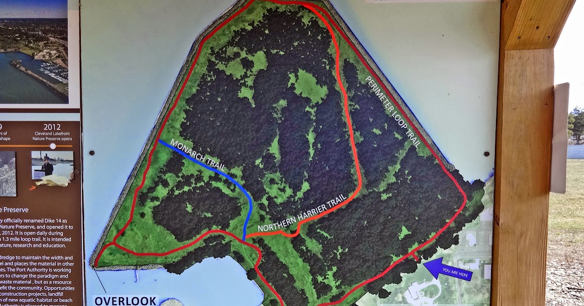 Cleveland Lakefront Nature Preserve Map Jax Stumpes: 2015 Accidental Hike (3/22/2015)