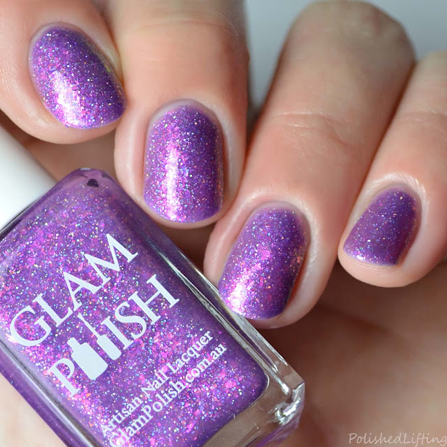 violet jelly nail polish