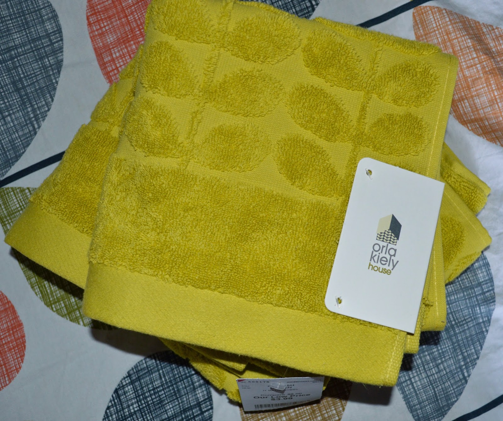 I Love Orla Kiely Orla Kiely Towels at Burlington