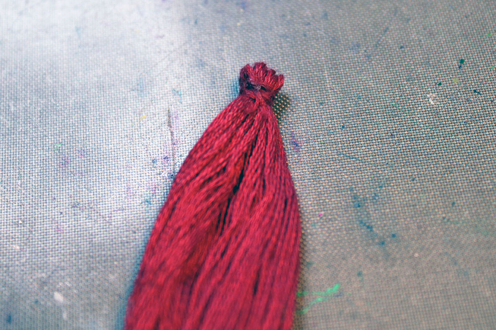 CraftyHope DIY Embroidery Floss Tassel