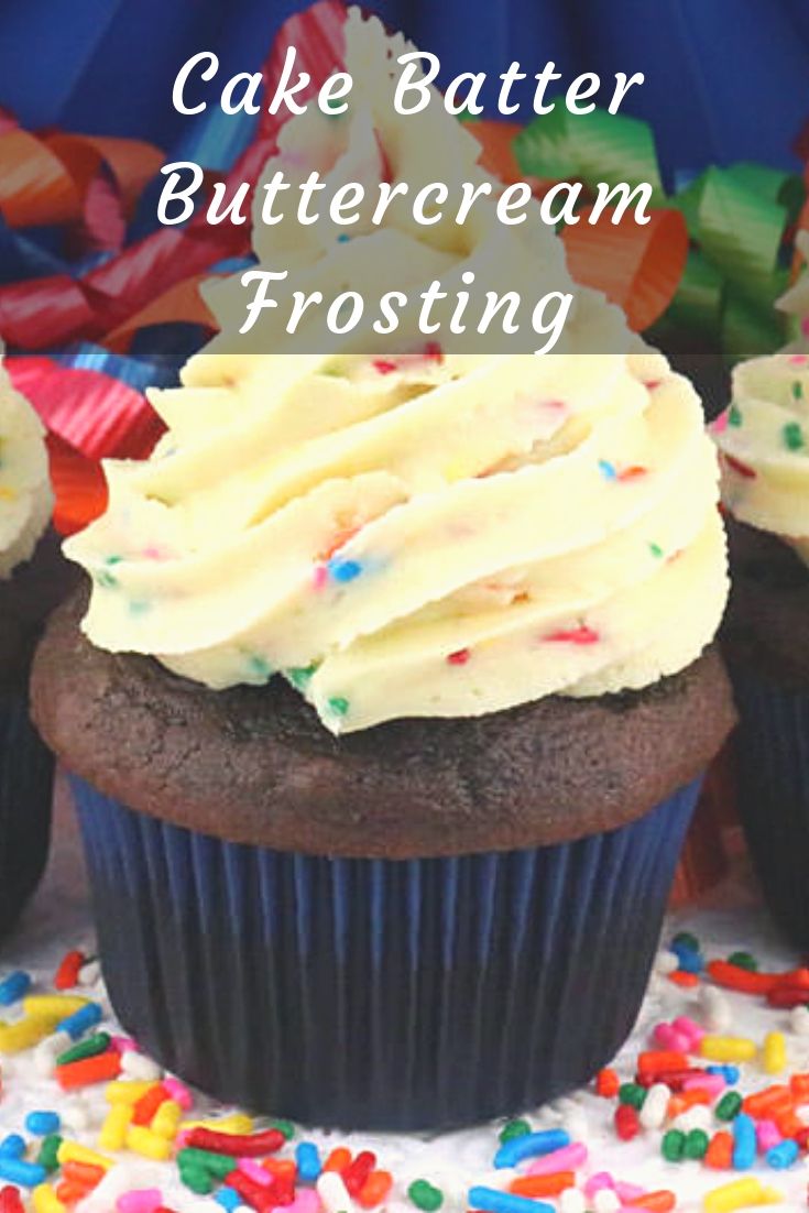 Cake Batter Buttercream Frosting Cooktest