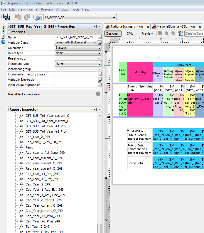 Jasper Report Return Sub Report Variable Value in to Main Report Day2Day Findings
