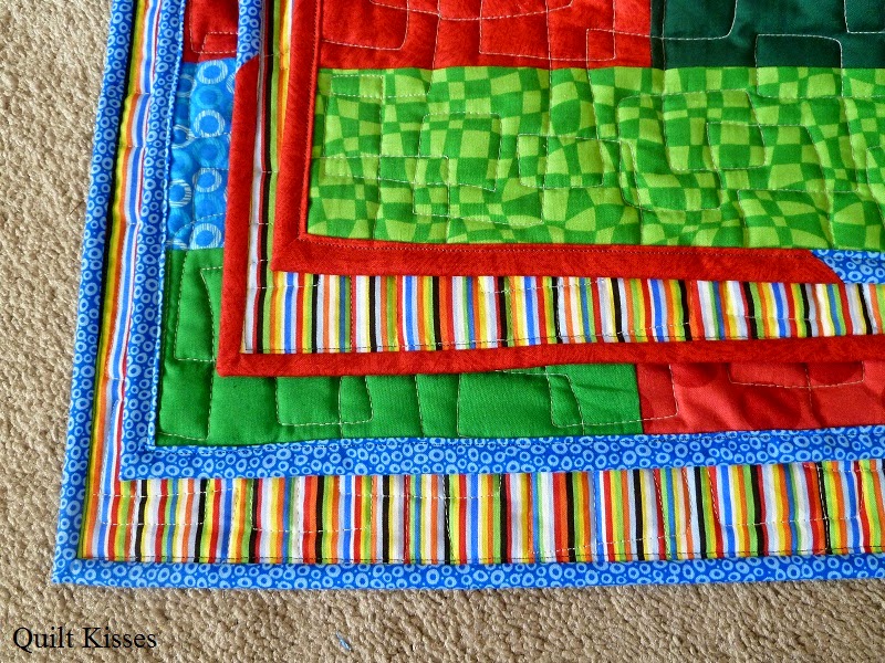 Quilt Kisses Chunky Race Quilts Finished