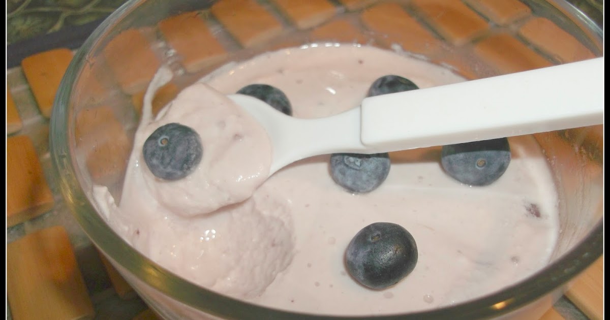 HCF Mishti Doi with Blueberry Sweet Yogurt a Bengali Sweet dish