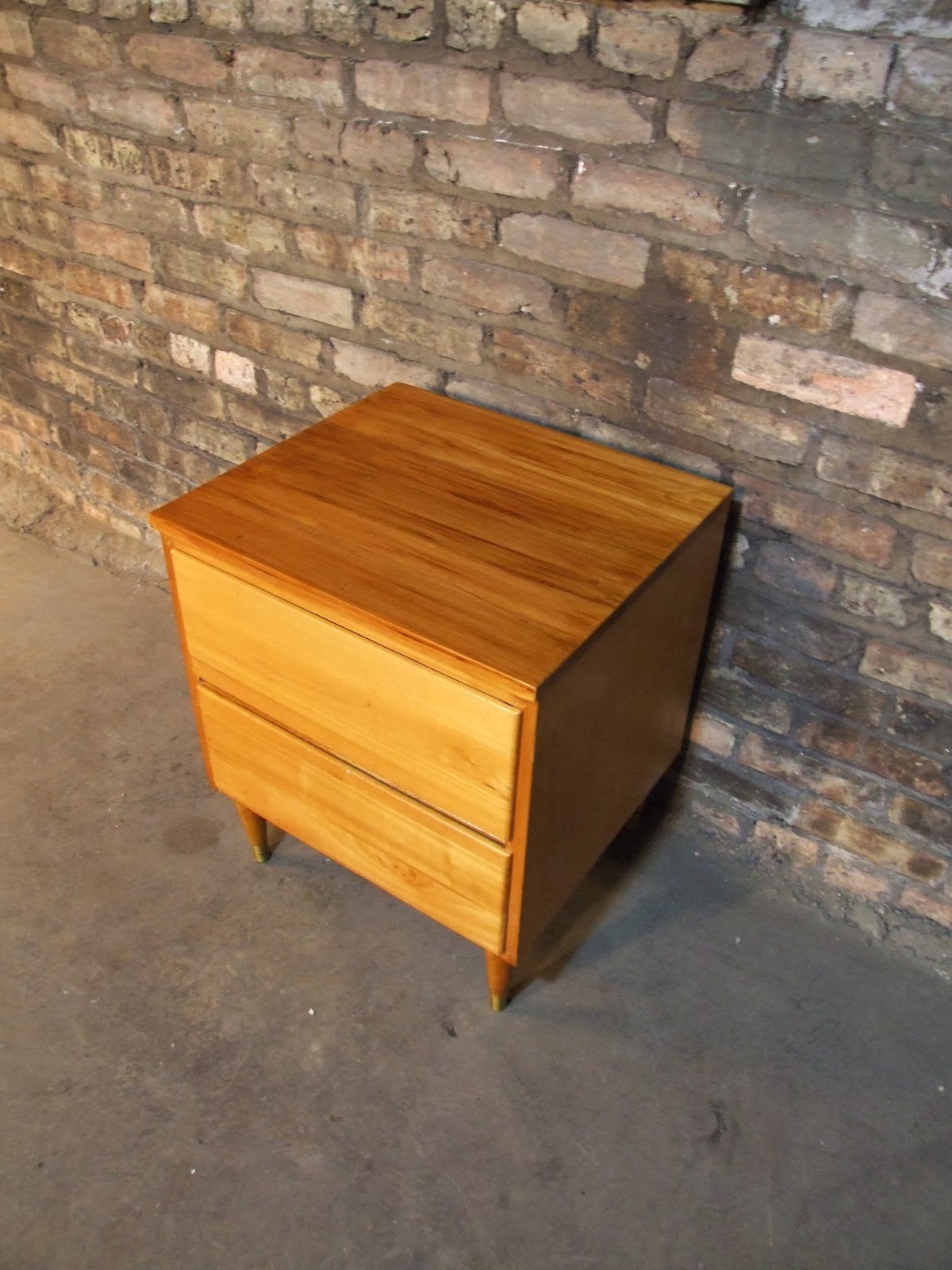 Mid Century Chicago Scandinavian Nightstand