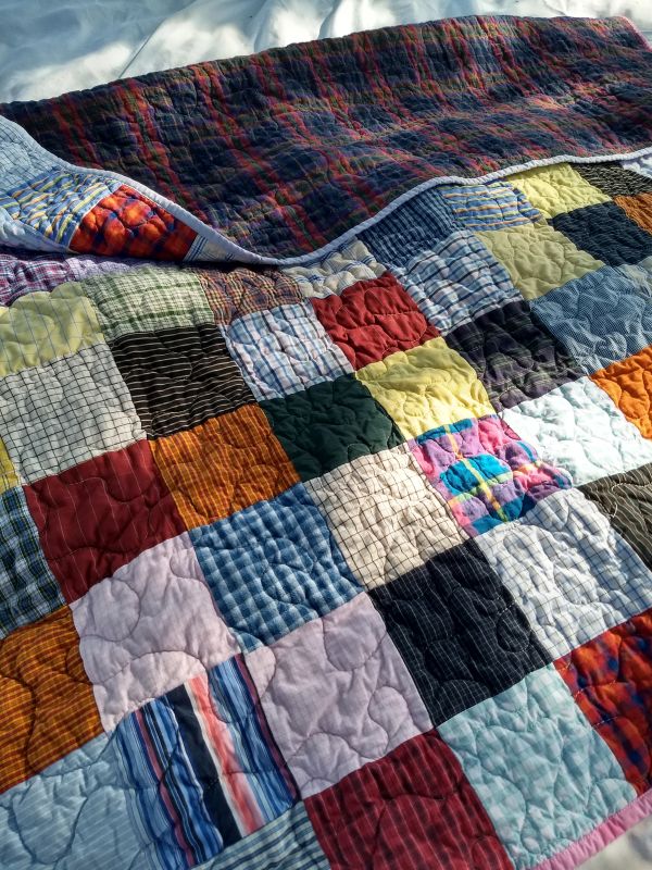 Kat & Cat Quilts: Christy's Cozy Shirtings Quilts