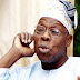 We do not have to blame God for our situation in Nigeria. We have to blame ourselves - Obasanjo.