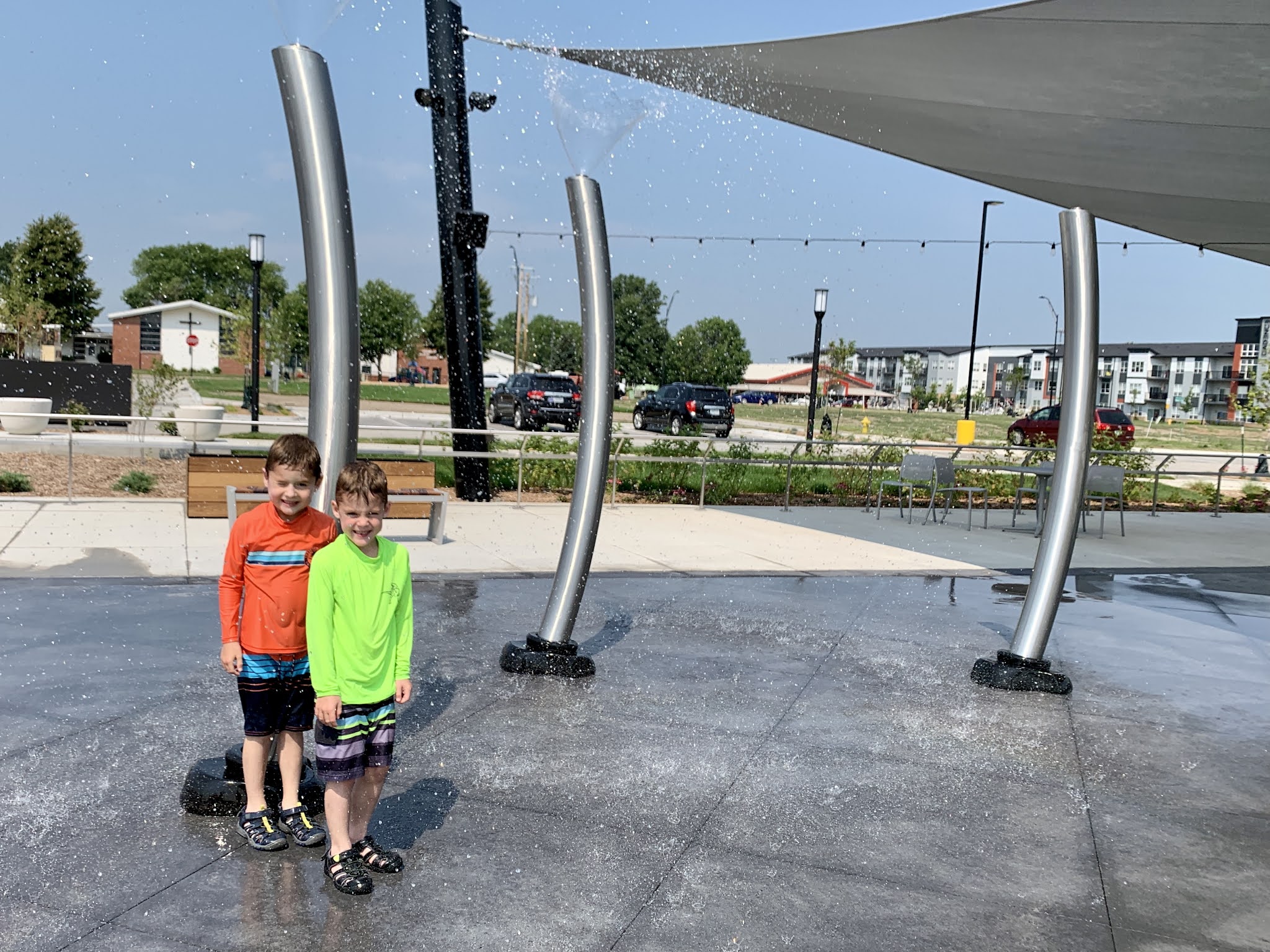 Johnston Town Center Splash Pad