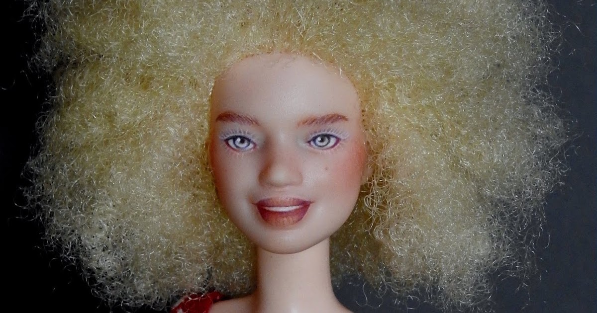 OOAK -Moja pasja: Albino Barbie... OOAK doll. work in progres... :)