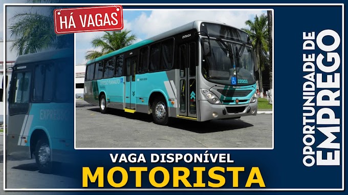 Expresso Planalto Transporte abre vaga para Motorista de ônibus. 