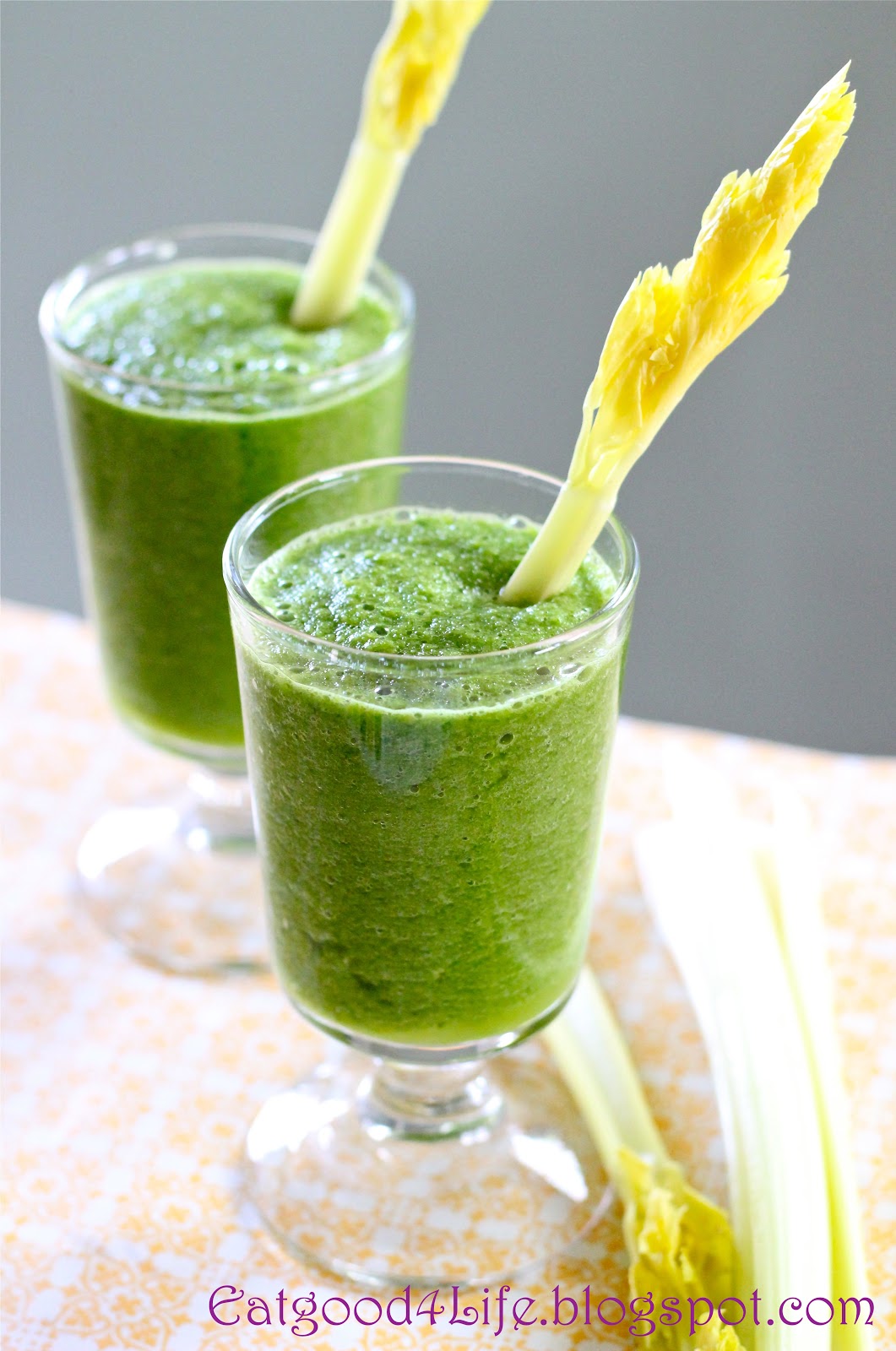 Dr. Oz's Green Drink, WW Juice Recipes