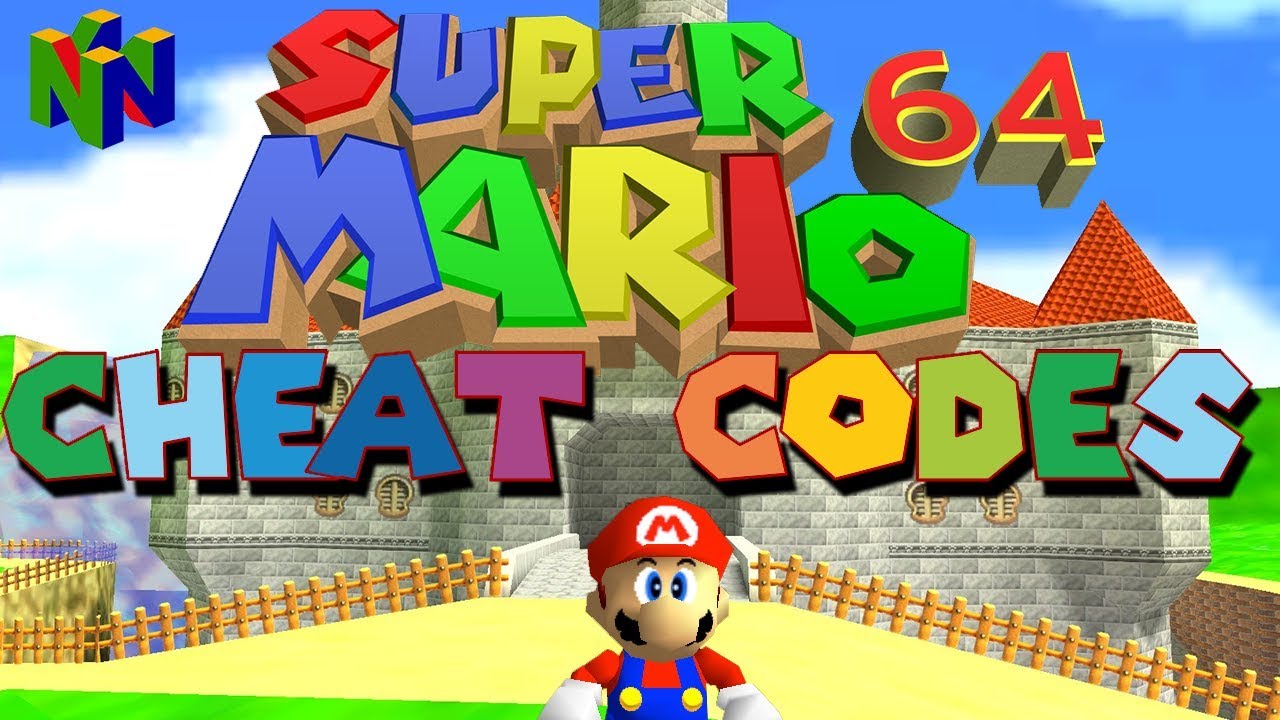 Códigos Super Mario 64 GameShark Blog Wx