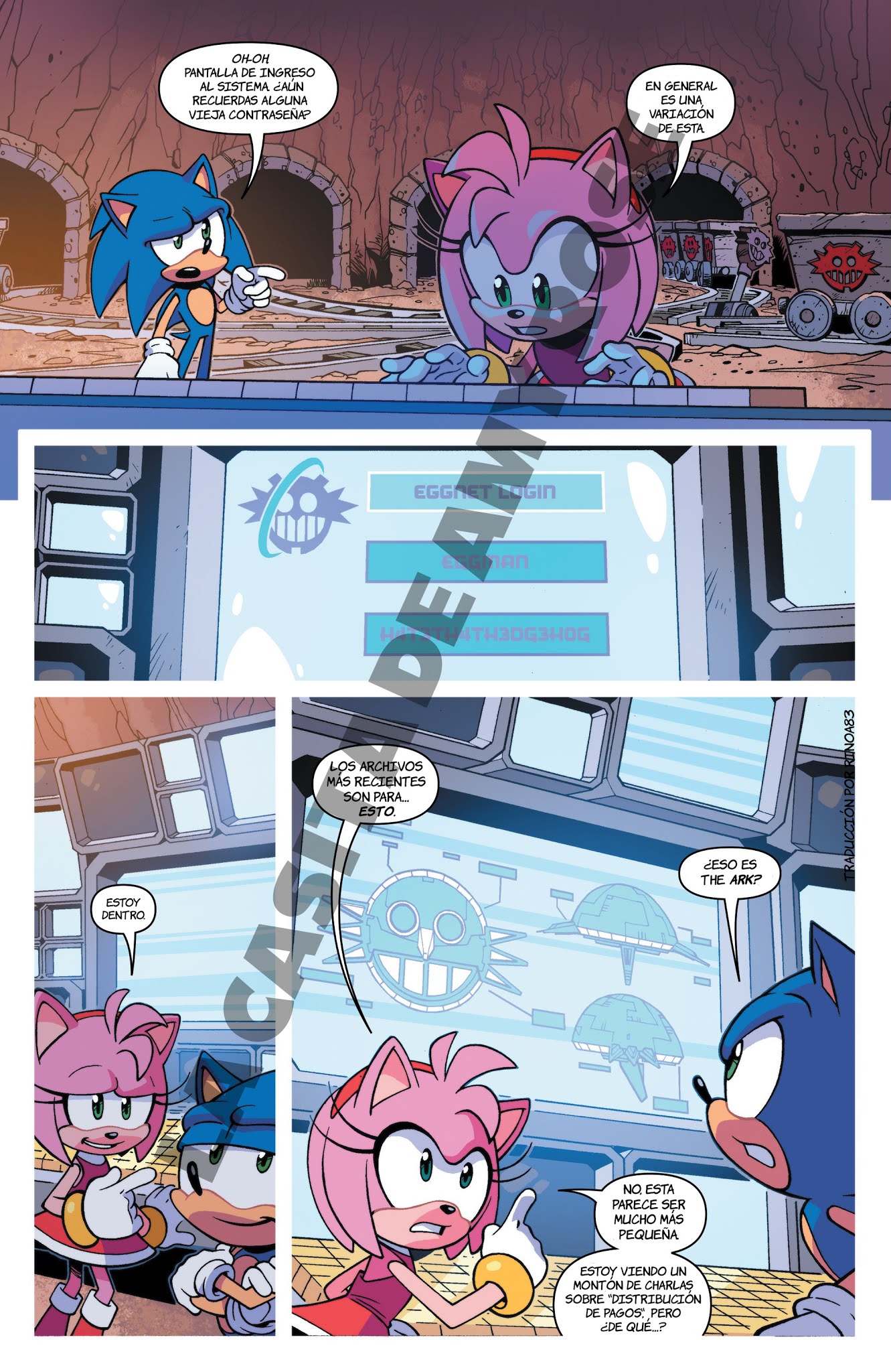 La casita de Amy Rose: Respecto a los cómics licenciados en España.