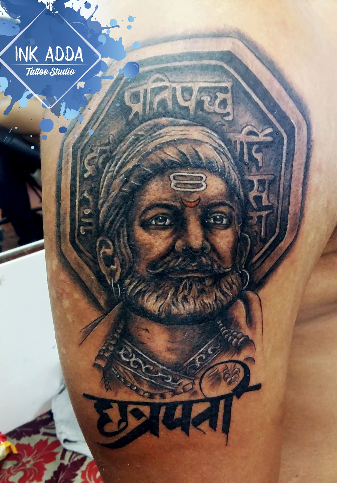 Tattoo lovers Tattoo lovers name tattoo tattoo  tattoocare  Shivajimaharajtrendsharechatlessshivajimaharajpowada  Maharajjaanta  RajaShiva bhaktaJai shivrayShivaji Maharaj tattooShiv premiMaharashtra Shivaji Maharaj photo tattoo 