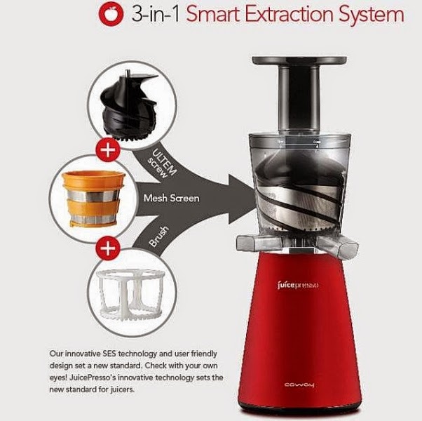 Herdenkings systeem attent Sunshine Kelly | Beauty . Fashion . Lifestyle . Travel . Fitness: Coway  Juicepresso Slow Juicer