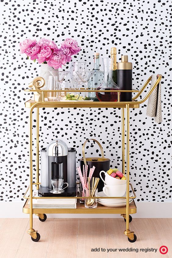 STYLISH BAR CARTS design indulgence