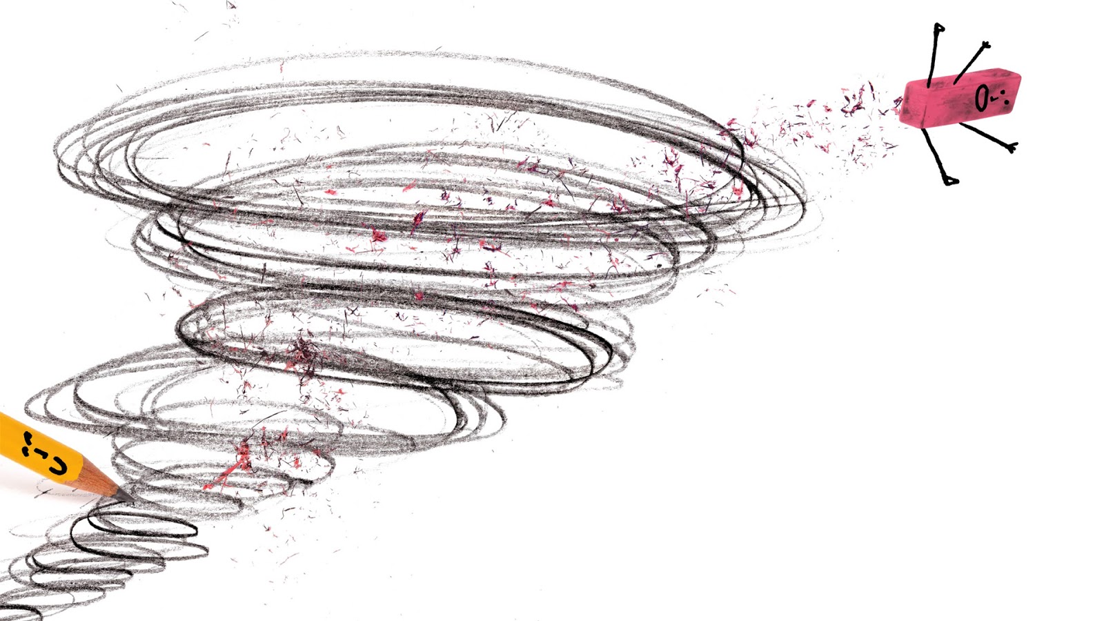 When Pencil Met Eraser, Story by Karen Kilpartrick and Luis O. Ramos