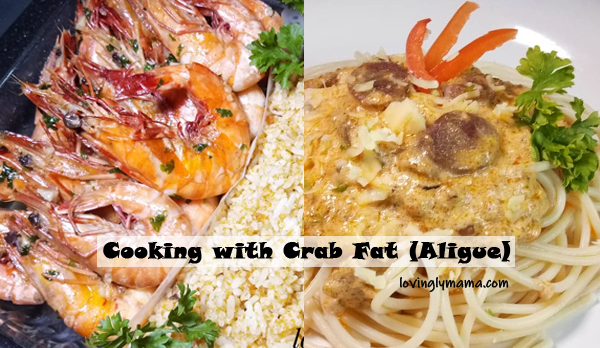 cooking with crab fat - crab fat paste - aligue - how to make crab fat paste - crab aligue - homecooking - from my kitchen - -seafood - seafood dishes