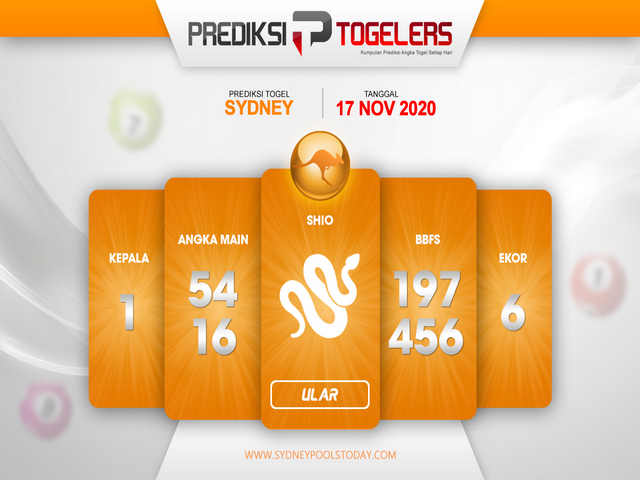 Royal Syair Sdy 7 November 2020