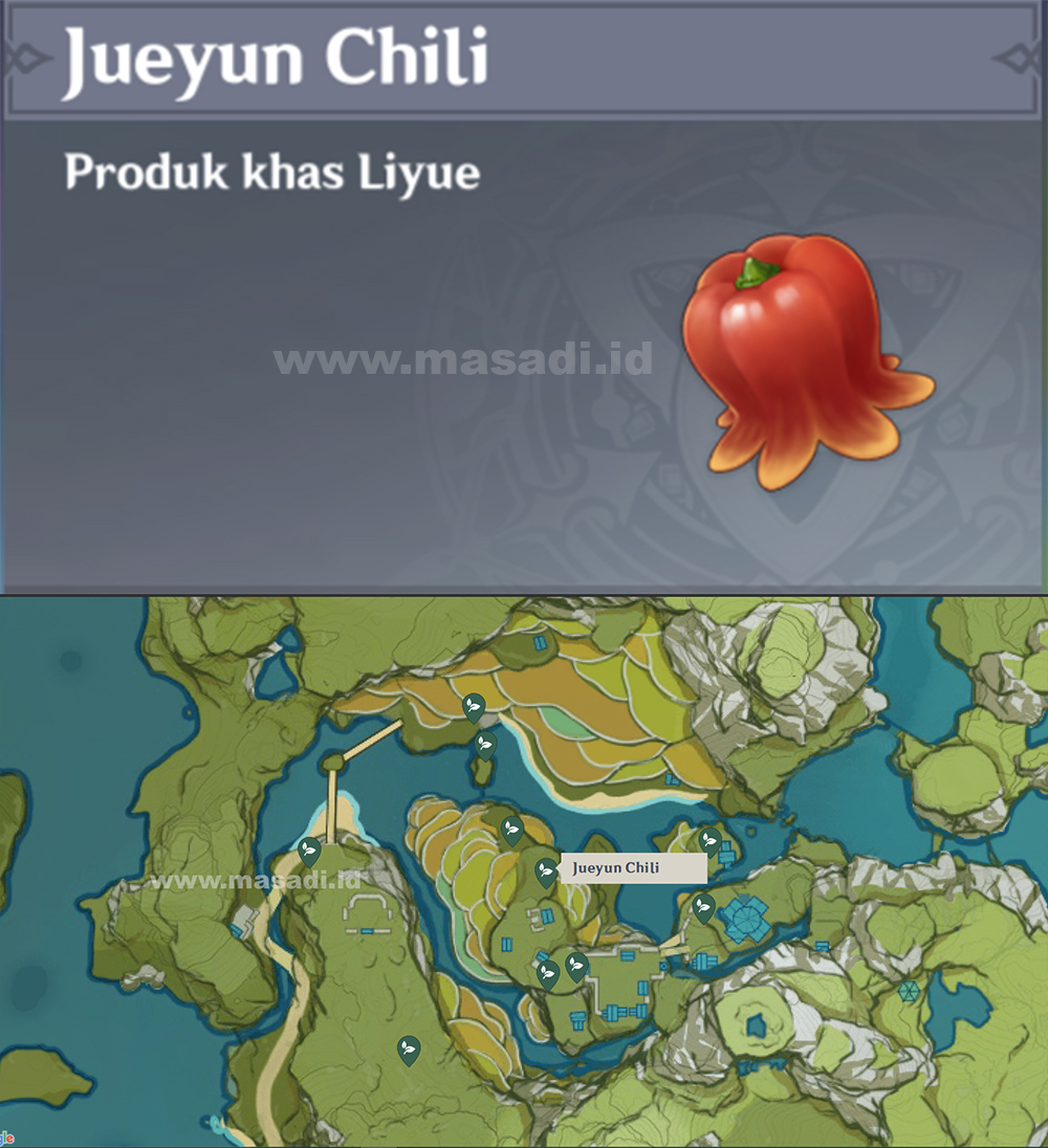 Location of jueyun chili