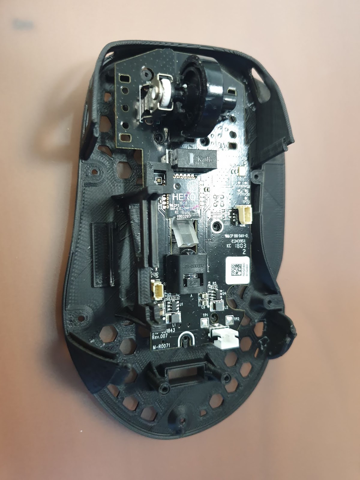 Full 3D printed body Custom wireless mouse / G305 mod / 커스텀 마우스 완성