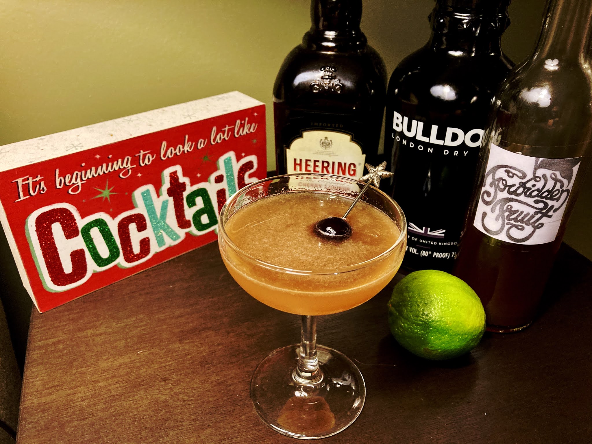 The Jolly Bartender Dante (Lee Spirit's Forbidden Fruit Recipe)