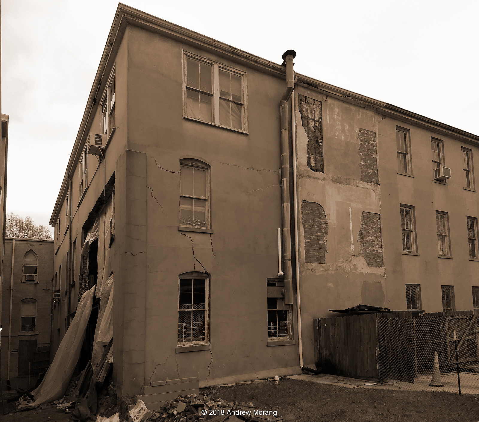 Urban Decay Demolition of the Crawford Street Methodist Church Annex